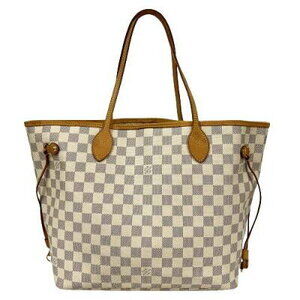 Louis Vuitton Neverfull Damier Azur White Tote Bag